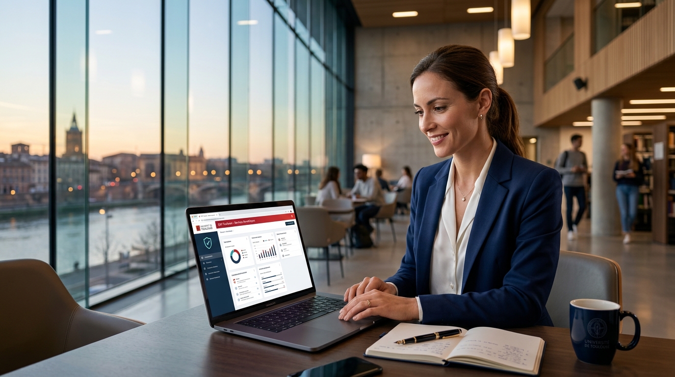 accédez facilement aux services numériques des universités via l'ent toulouse, votre portail centralisé pour consulter vos cours, notes, emplois du temps et ressources pédagogiques en ligne.