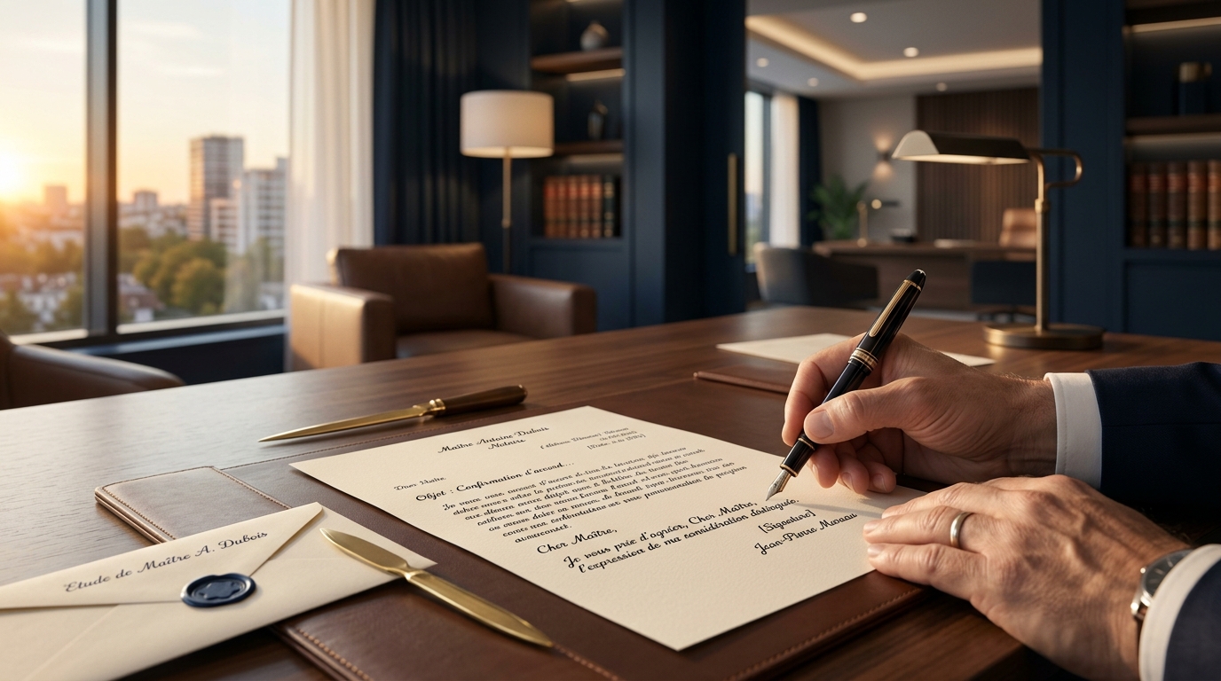 découvrez comment rédiger une formule de politesse adaptée pour un notaire afin de réussir vos courriers officiels avec professionnalisme et respect.