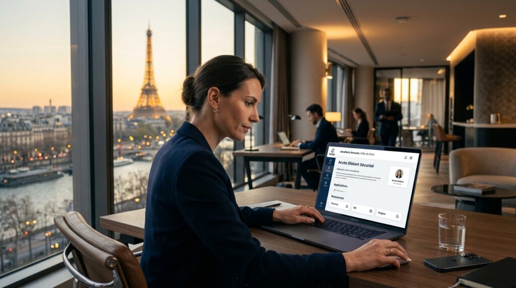 accédez facilement et en toute sécurité à l'intranet de la ville de paris grâce à intraparis nomade, la solution d'accès distant pour les agents et partenaires.