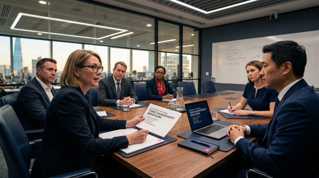 découvrez les 15 signes révélateurs d'un manager toxique et apprenez comment réagir efficacement pour protéger votre bien-être au travail.
